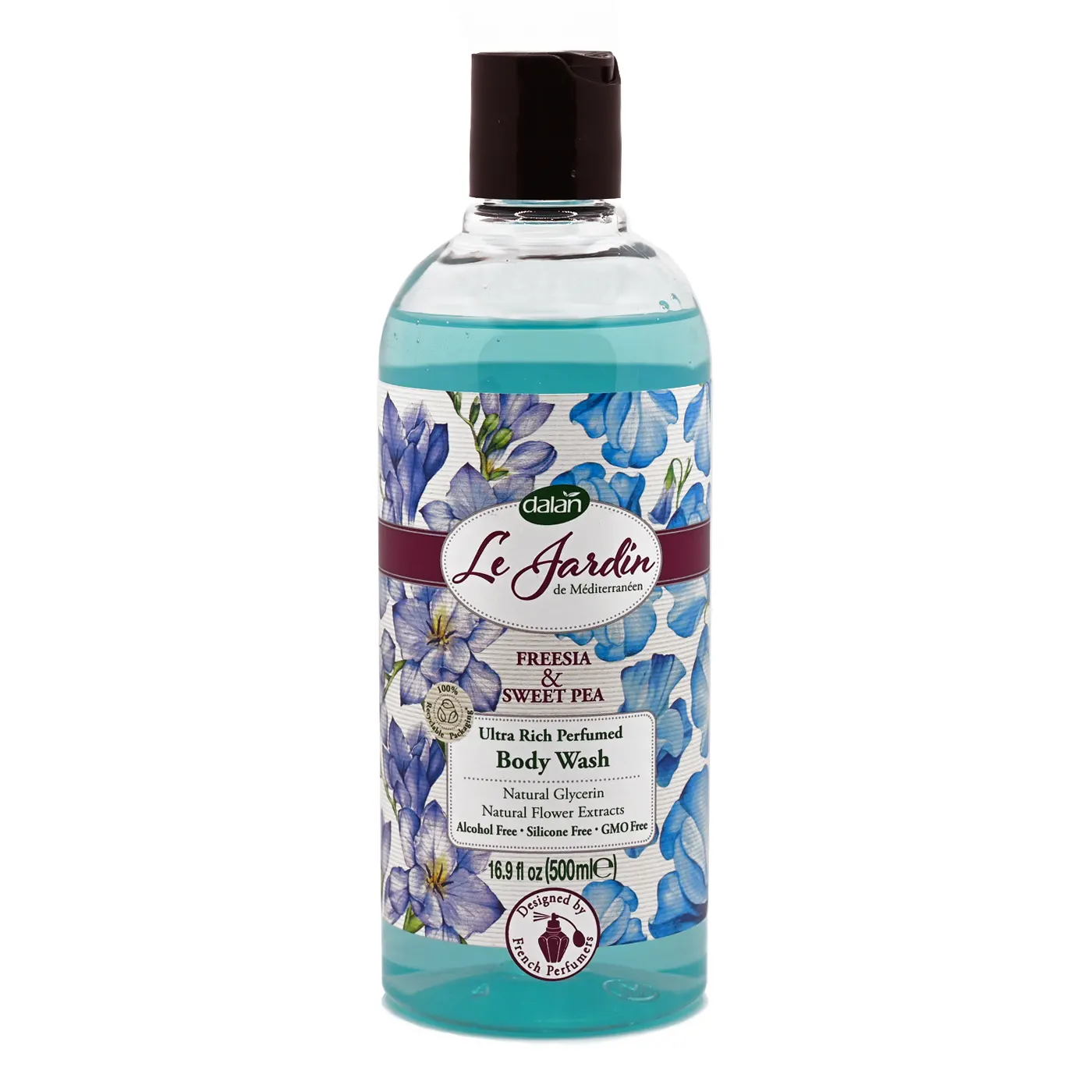 DALAN LE JARDIN ГЕЛЬ ДЛЯ ДУШАФрезия и сладкий горошек500ml