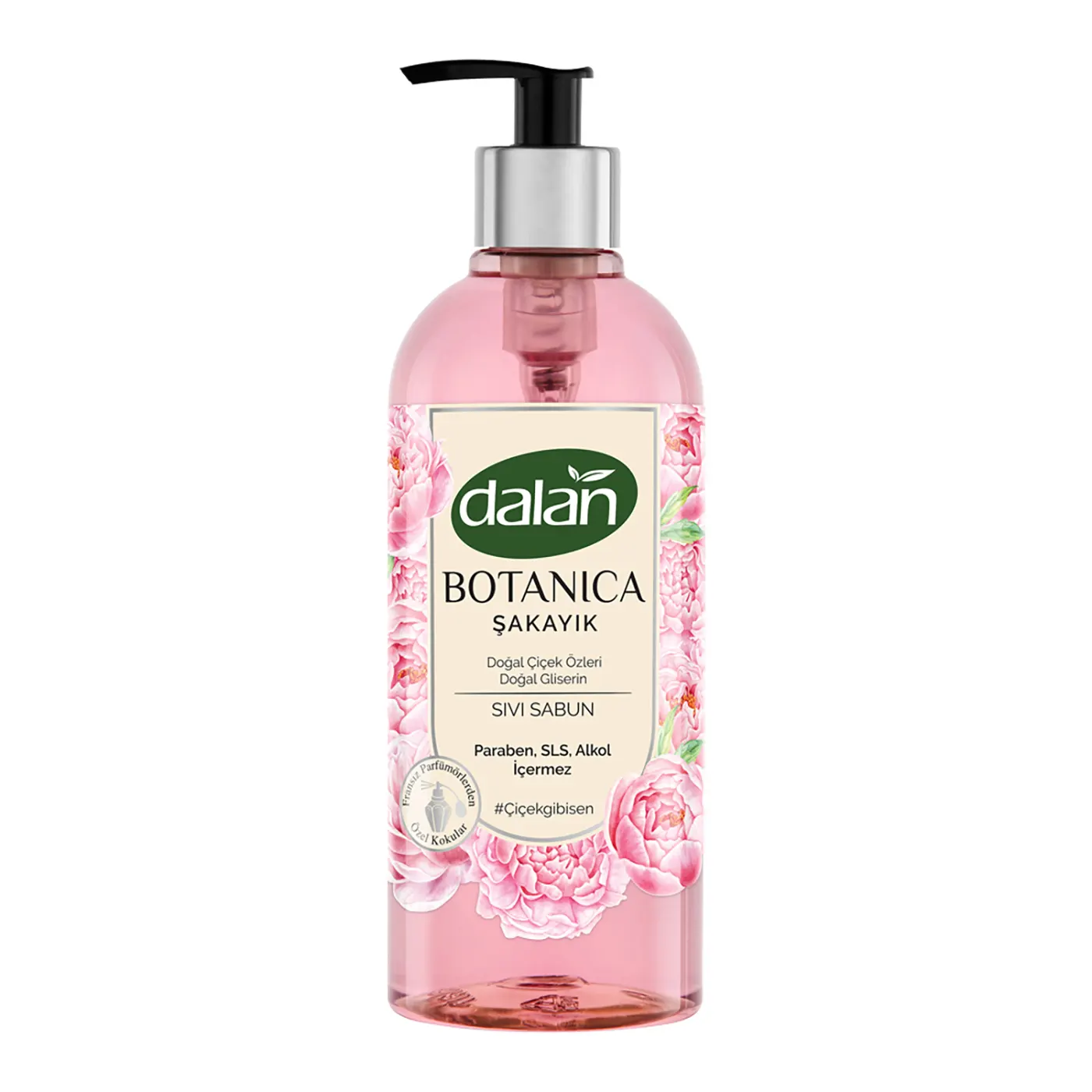 DALAN BOTANICA Жидкое МЫЛО  500ML ПИОН