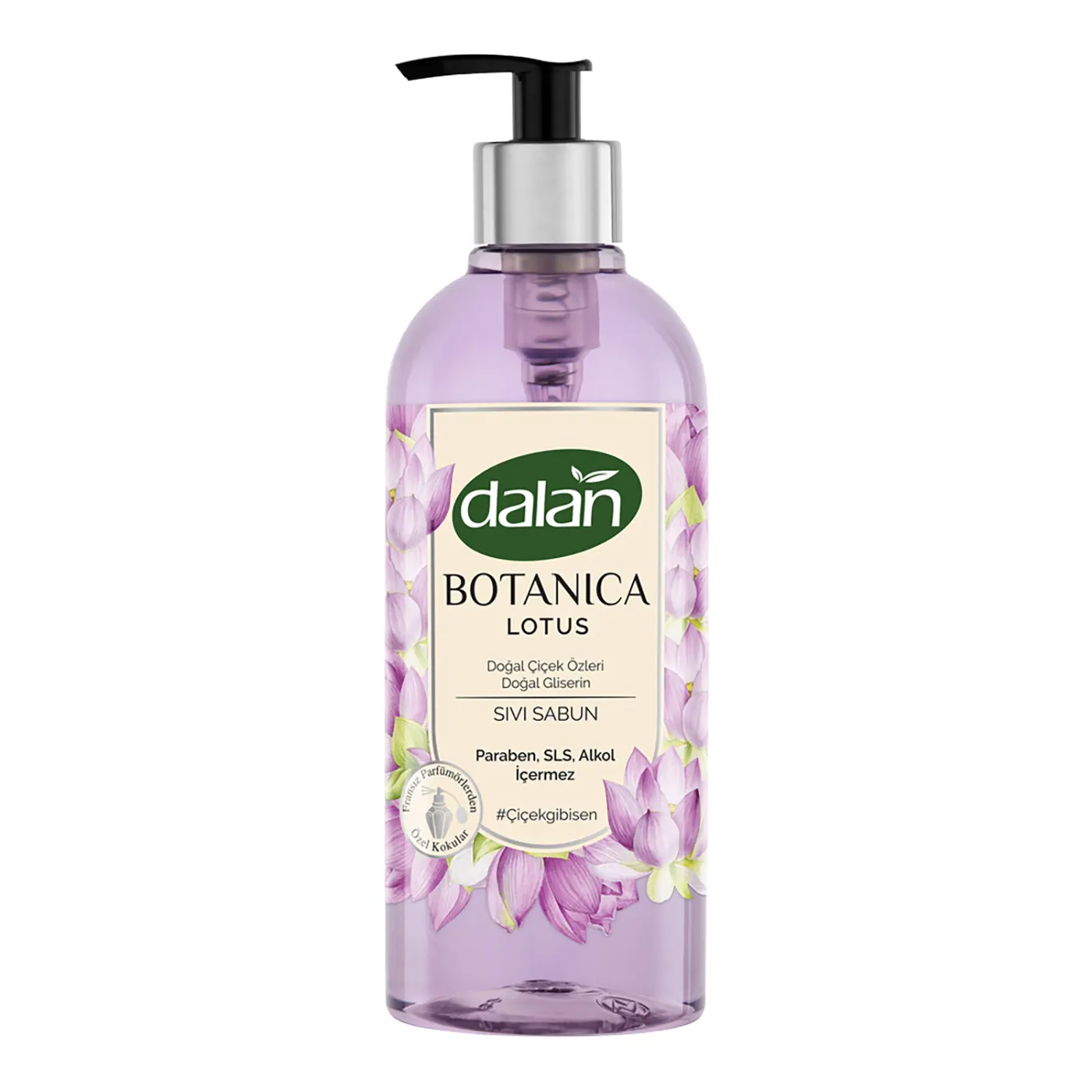 DALAN BOTANICA Жидкое МЫЛО  500ML ЛОТОС