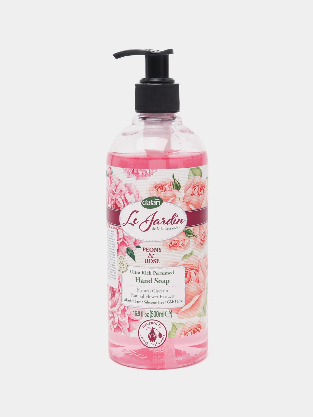 DALAN LE JARDIN ЖИДКОЕ МЫЛО500ml  Пион и роза