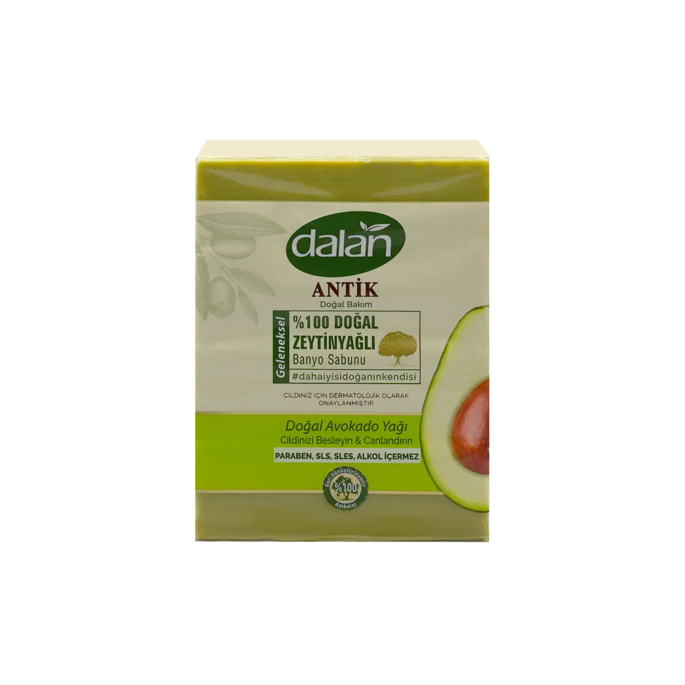 DALAN ANTIQUE МЫЛО 150Х4 АВОКАДО