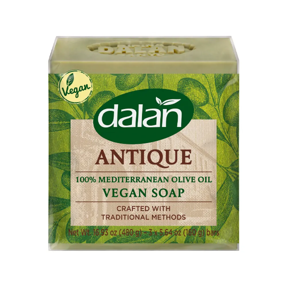 DALAN ANTIQUE МЫЛО 160Х3ОЛИВ МАСЛО
