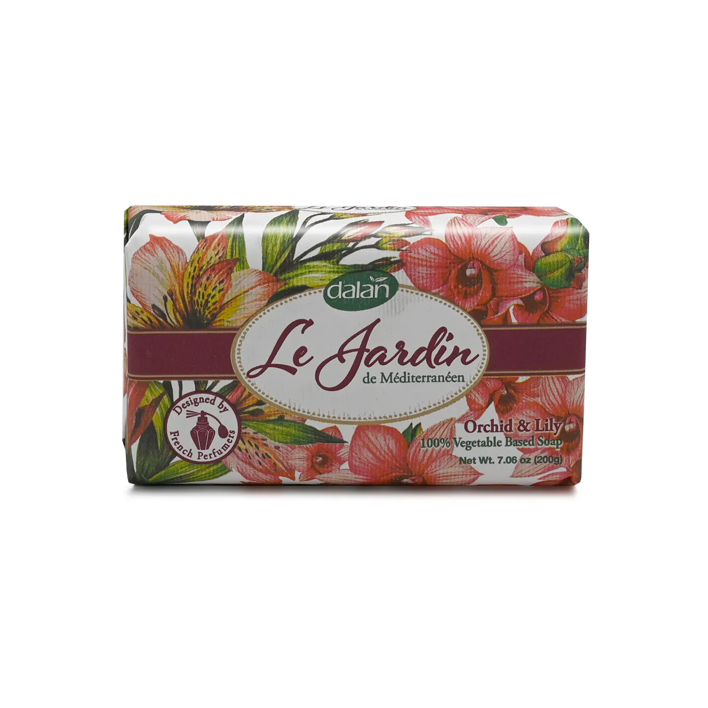 DALAN LE JARDIN МЫЛО 200g Орхидея и лилия