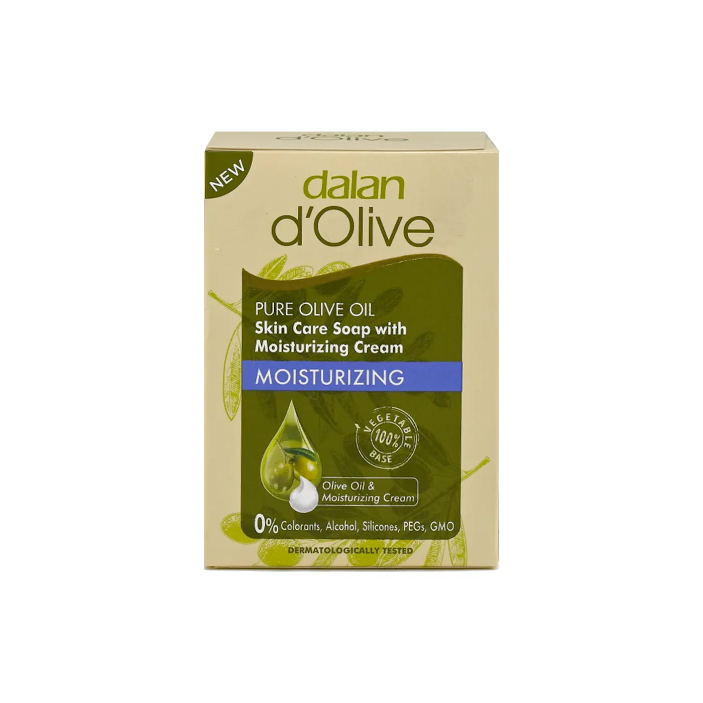 DALAN ОЛИВКОВОЕ МЫЛО 100g Увлажняющий